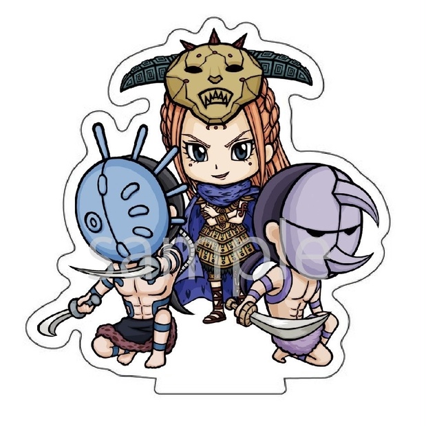 キングダム アクリルフィギュア 山の民 ナツコレ Booth