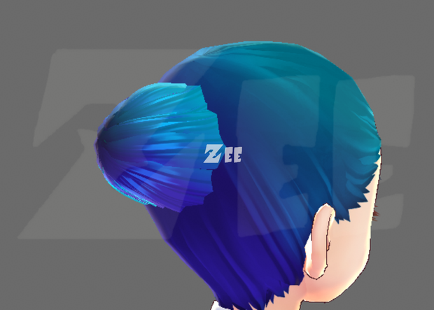 VRoid Hair Bun
