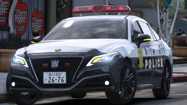 【GTAV】220系クラウン 交通取締用四輪車