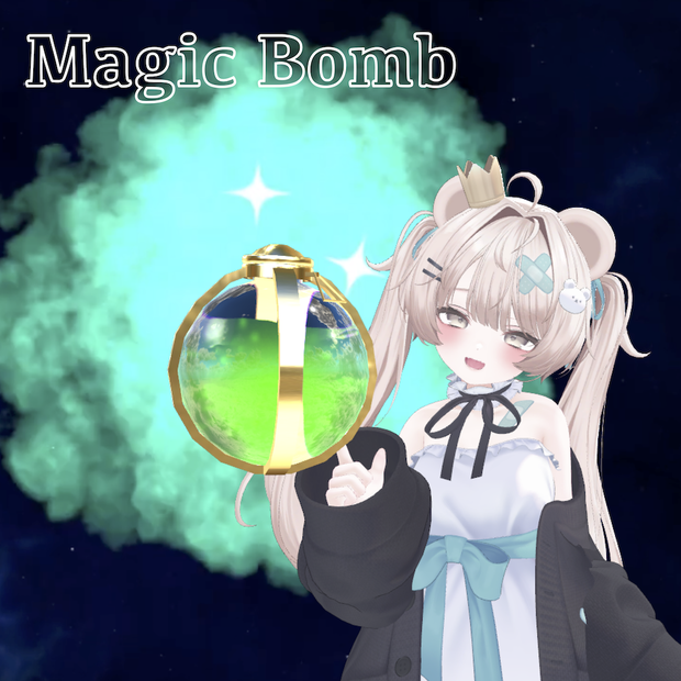 VRChatアバターギミック】Magic Bomb