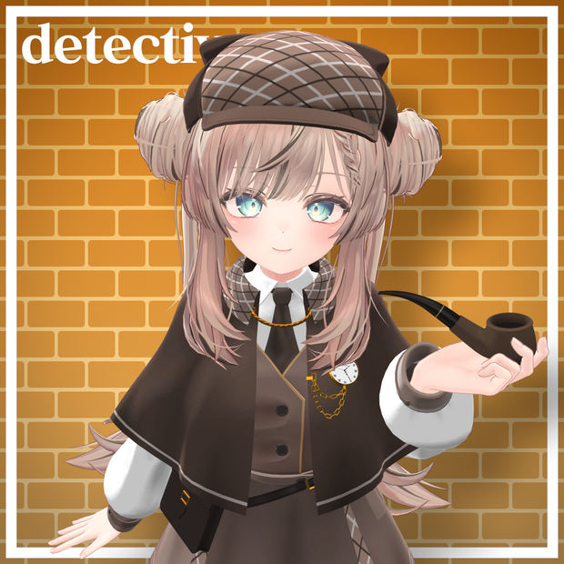 【5アバター対応】探偵服