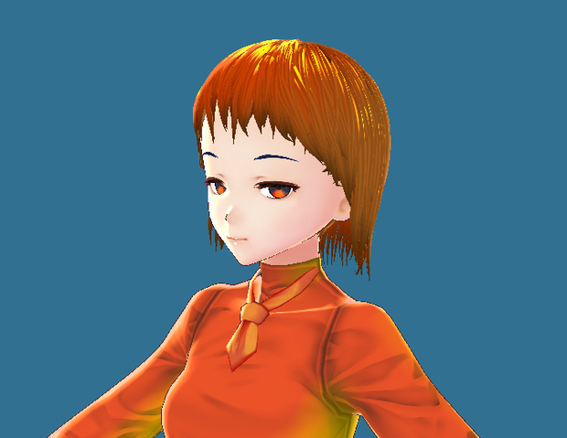 VRMモデル エゾスカシユリちゃん