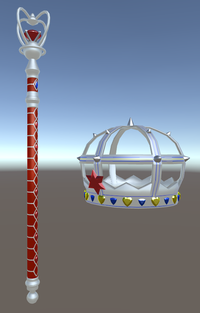 Crown and Scepter