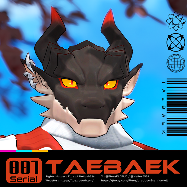 テベク - Taebaek - 태백 <オリジナル3Dモデル>