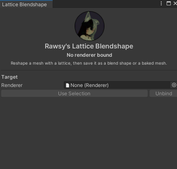 Rawsy's Lattice Blendshape