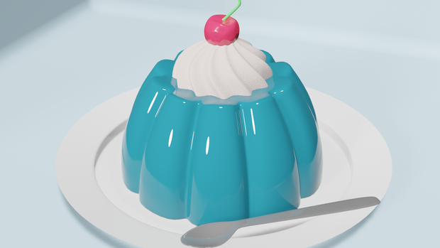 ゼリー　かわいらしい　レトロ　