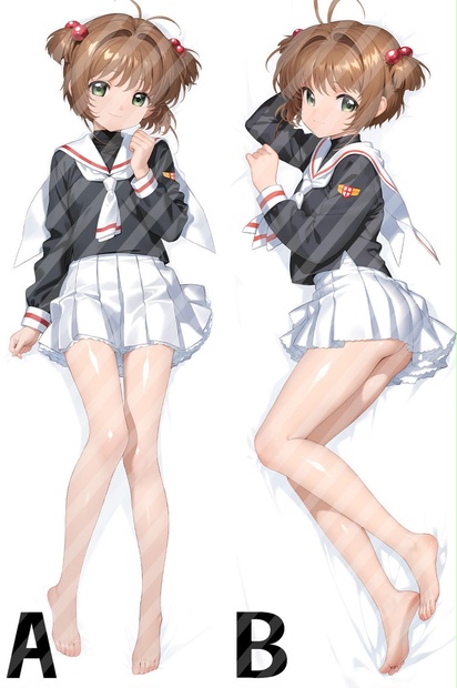 使い勝手の良い 木之本 カードキャプターさくら 桜の抱き枕カバー 辉夜白兔 - タオル・ハンカチ