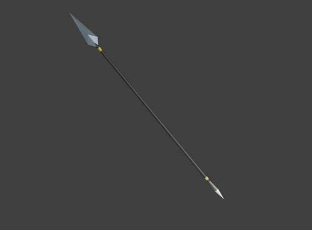 普通の槍　normal spear