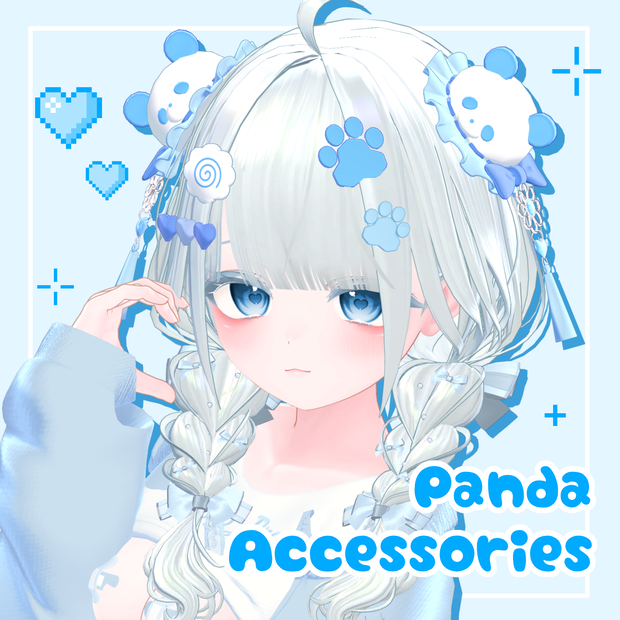 🐼Panda Accessories🐼【MA対応】#arupaka_VRC