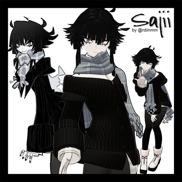 Saji サジ [FREE VRChat Avatar]