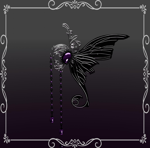 【VRChat】ファンタジーな髪飾り / Fantasy Hair Ornaments