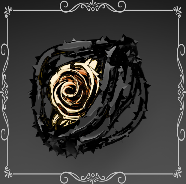 【VRChat】茨の指輪 / Thorn Ring