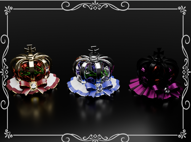 【VRChat】ribbon crown