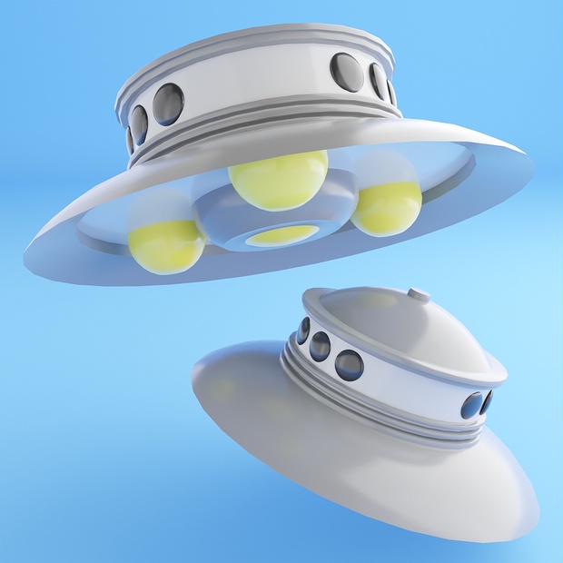 アダムスキー型UFO - サリーのブース - BOOTH