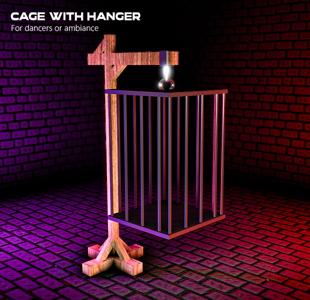 Cage with hanger (吊り下げ式ケージ) 