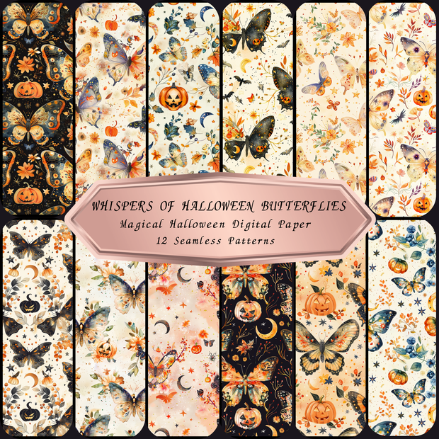 WHISPERS OF HALLOWEEN BUTTERFLIES