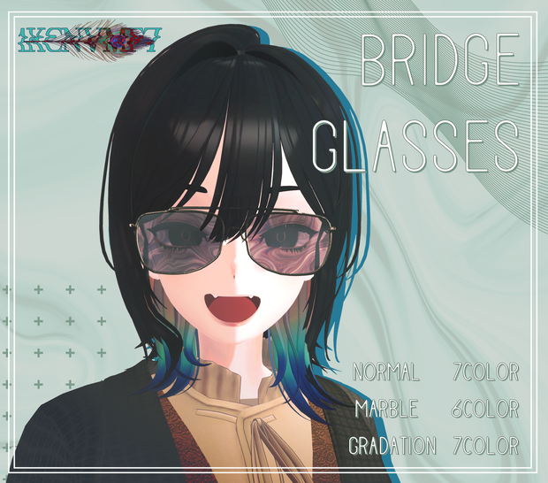 【Gurs】bridge glasses