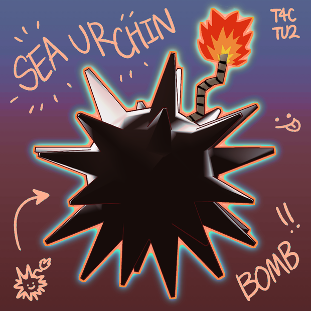 [VRChat] Sea_Urchin_Bomb
