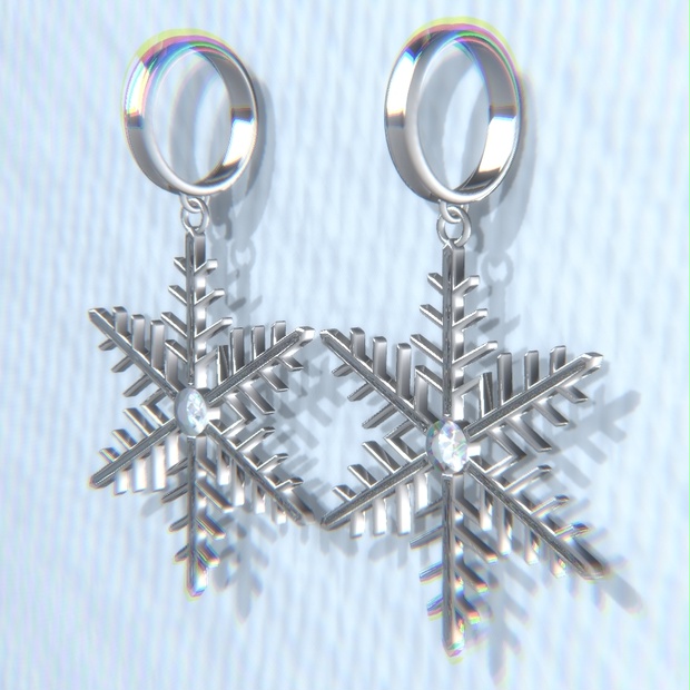 SnowFlake Earring&necklace