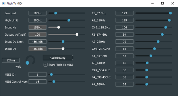 Pitch To MIDI