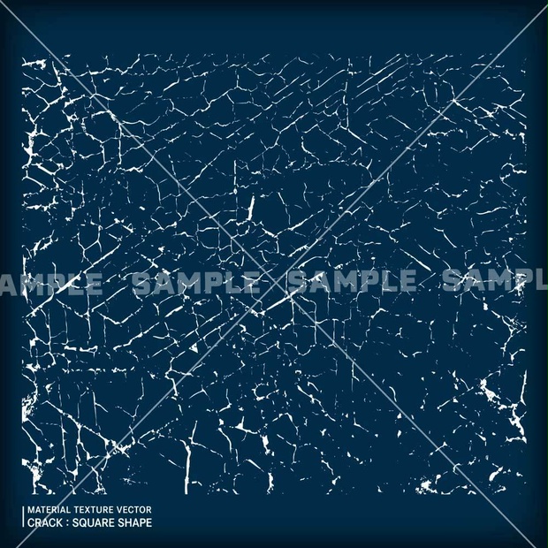 単色のグランジ素材/ Vintage grunge comic background. Abstract illustration surface dust and rough dirty wall background. Material texture vector. Crack. Square shape.