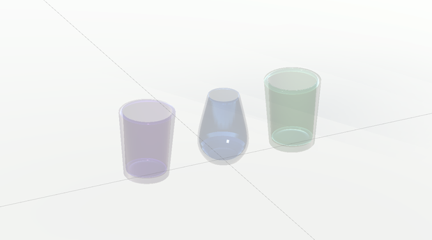 Basic Glass グラス l 3D model