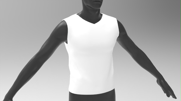 3Dシャツ（ノースリーブシャツ）