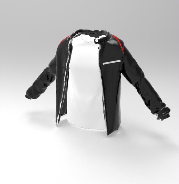 3Dジャケットの衣装 / jacket outfit