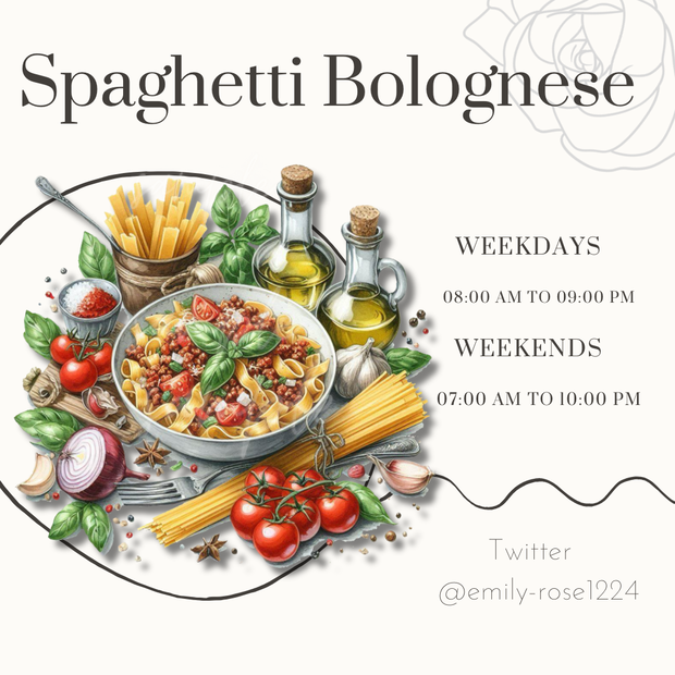 【カフェ素材】  イタリアン パスタ/spaghettiー/透過PNG