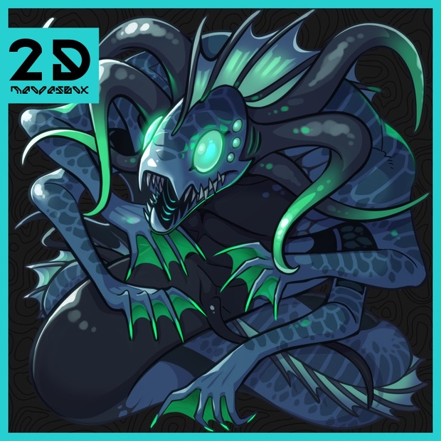 クトゥルフ神話モンスター素材／ダゴン＆ヒュドラ SPLL:E107506 - 猫白