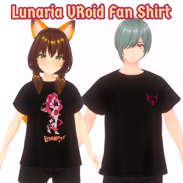 FREE VRoid Lunaria Fan Shirt