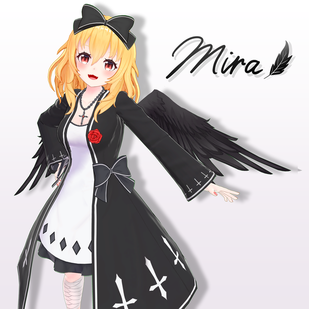 オリジナル3Dモデル「ミラ」
