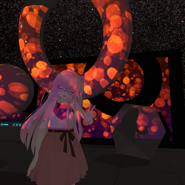 【VRChat】Light Shaft Projector (プロジェクターギミック)