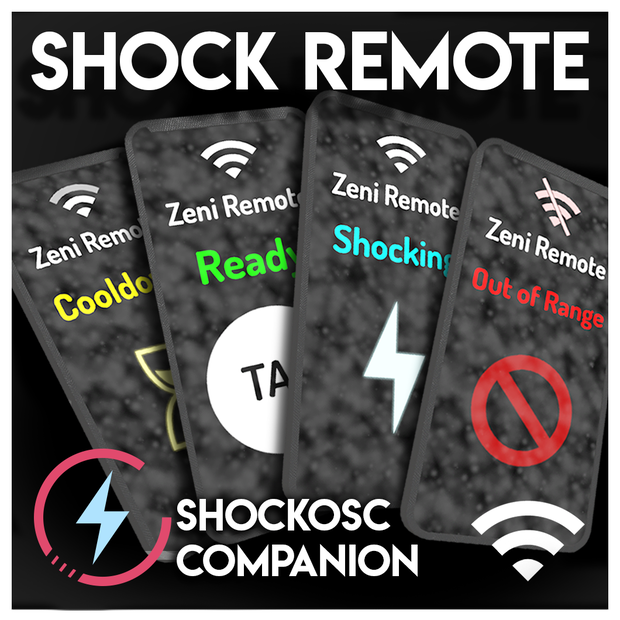 ShockOSC Remote | リモコンとレシーバー『ModularAvatar』