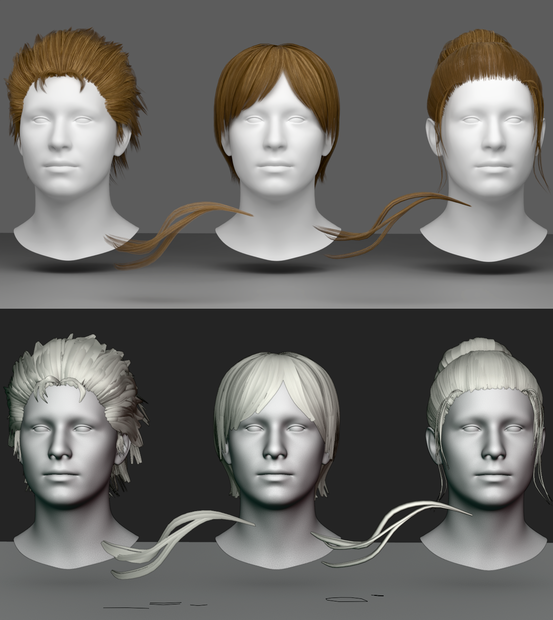 Hair Splines - リアル寄りの髪作成支援アドオン (Blender 5.0以上推奨）