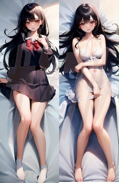 環古達調 美少女アニメ クッションカバー タペストリー ネグリジェ版 新品 駿河屋 -【アダルト】<中古>【To Heart2】抱き枕カバー 向坂環