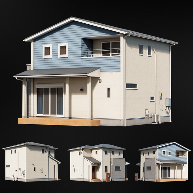 Japanese Modern House - TYO-FS01