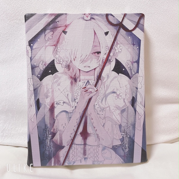 イラストレーション 作品 自作 F0号 イラストレーション 作品 自作 F0号