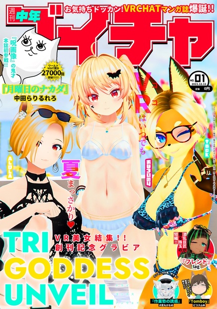  週刊中年ブイチャ 第1号　インタビュー掲載(カメラマン)