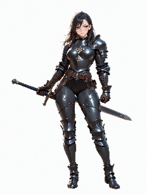RPG　顔に傷あり　女騎士　シリーズ　立ち絵 0