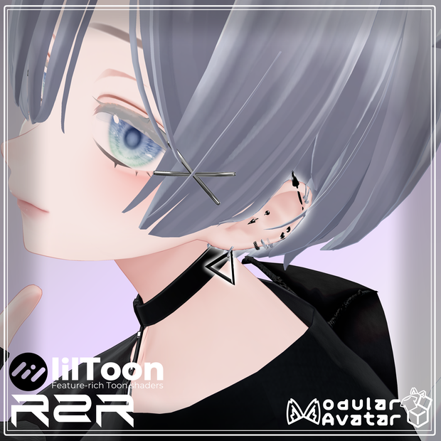 【SALE】XXX Earring　PB・MA対応【森羅対応】