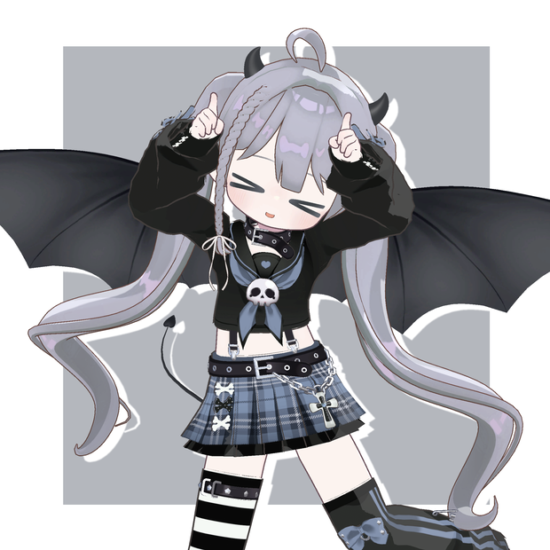 【 FREE / 無聊 】 devil wing