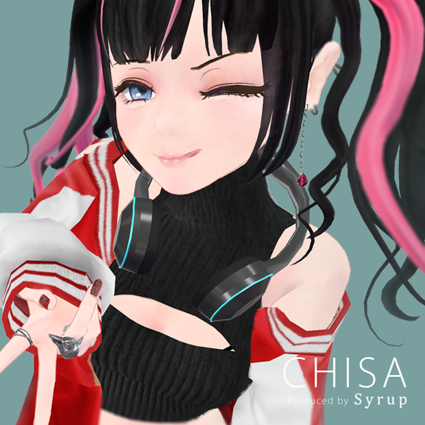 ≪CHISA≫ (千紗)　オリジナル3Dモデル