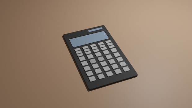 電卓　 blenderデータ