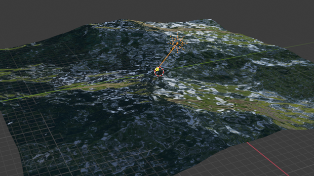 海　 blenderデータ