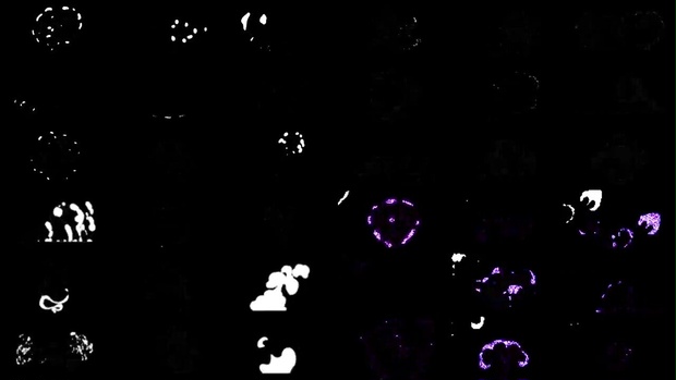 Flash FX 3｜手描きアニメーション エフェクト素材 3（After Effects・Premiere Pro）