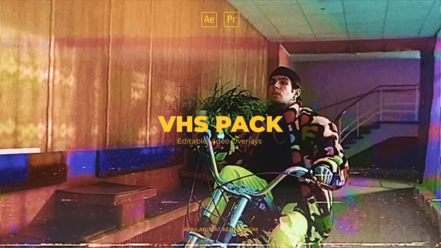 VHS｜リアルなVHSエフェクト（After Effects・Premiere Pro）