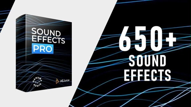 Sound Effects Pro｜プロ効果音 900種以上（After Effects）