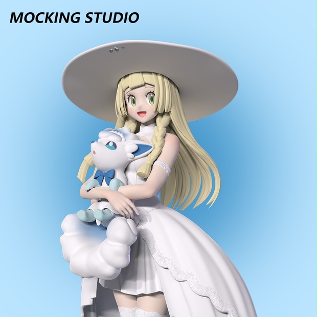 リーリエ　フィギュア 予約】リーリエ 1/8 スケールフィギュア (16cm) — Q3-Q4 発送予定