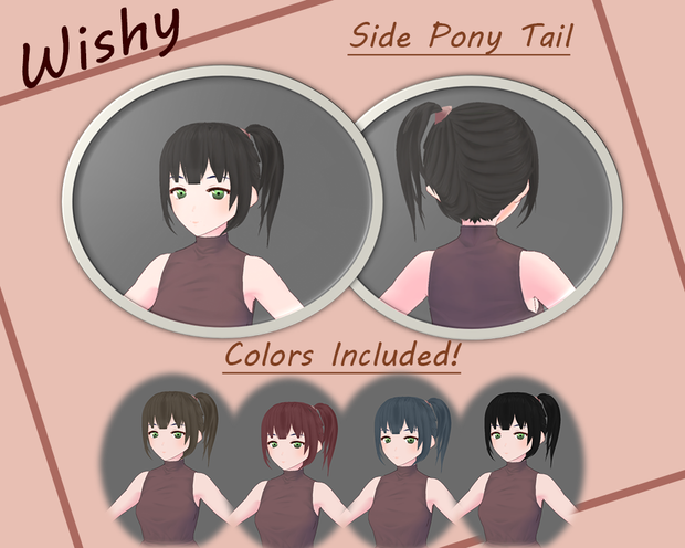 Sided Ponytail